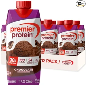 Premier Protein 30g High Protein Shake, Chocolate, 12 Pack